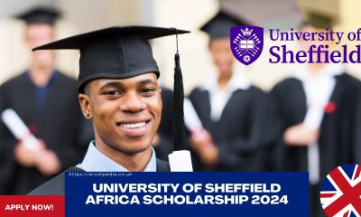 Fully Funded Scholarship for Africans: University of Sheffield Africa Scholarship 2024 - A full tuition fee waiver, maintenance for University accommodation, plus a £8,000 monthly stipend. Apply now, closes soon.