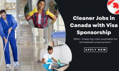 Cleaner Jobs in Canada with Visa Sponsorship