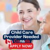 Child Care Provider Needed in a Private Home (Sponsorship Available))