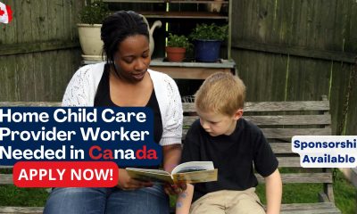 Home Child Care Provider Job With Sponsorship – APPLY NOW!