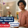 Home Child Care Provider Needed (Sponsorship Available) – Edmonton, AB