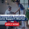 Home Support Worker Needed in Mississauga, ON (Sponsorship Available)